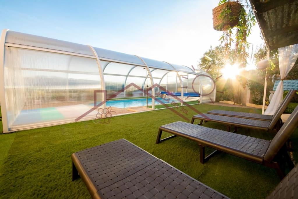 Villa Del Sol - Piscina Climatizada Mentrida Екстериор снимка